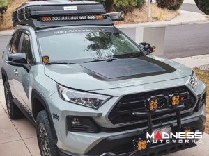 Toyota Rav4 Flexible Solar Panel Kit - Complete Kit w/ Waterproof Controller + Hood Decal - 5th Gen - 85W Toyota Rav4 Flexible Solar Panel Kit - Complete Kit w/ Waterproof Controller + Hood Decal - 5th Gen - 85W